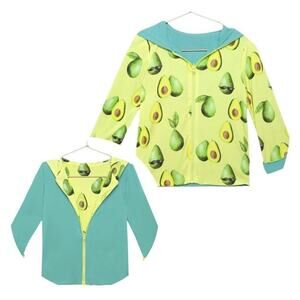 Posh‎ Peanut Franco Bamboo Reversible Jacket 18-24 Months Toddler Whimsical Cozy